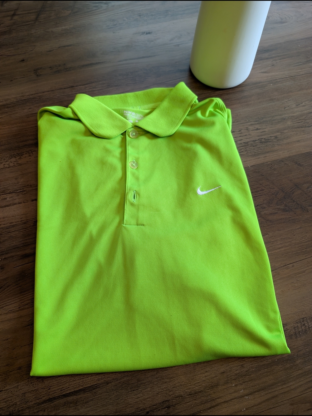 Nike Men’s Neon Green Polo Shirt